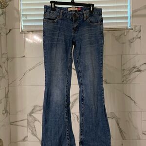 Vintage Aeropostale Kailey skinny flare jeans size 7/8 junior